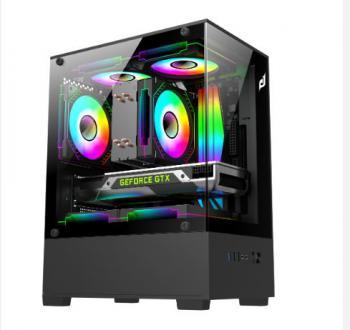 VỎ CASE EDRA ECS1303 MATX ( NO FAN ) Đen